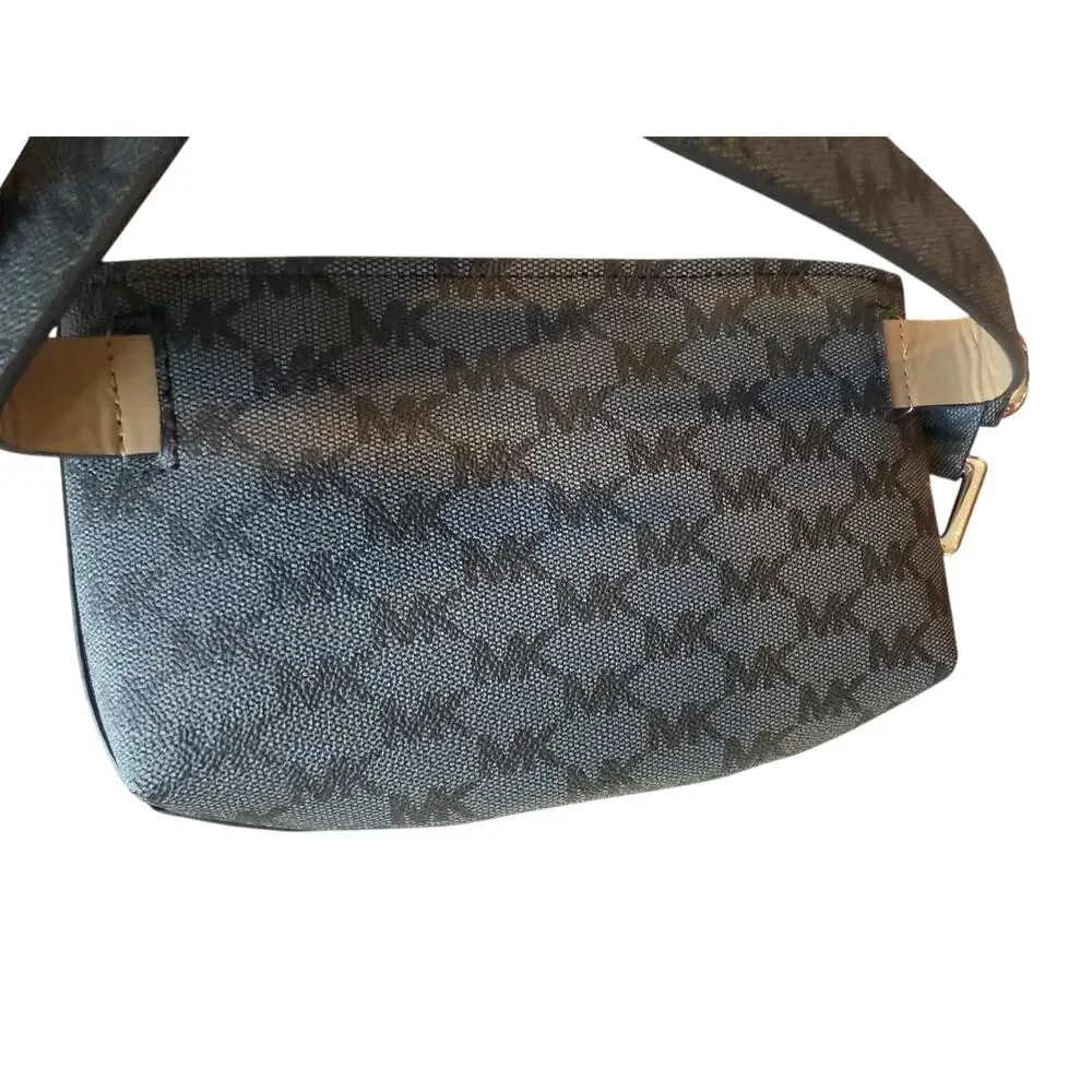Michael Kors Black Logo Belt Bag Waist Pack S/M